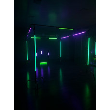 RGB-LED куб-клетка для творческой съемки 2,4x2,4 m